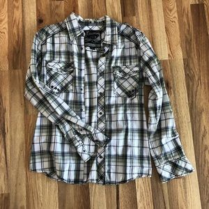 Men’s pearl snap shirt